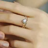 Cluster Ringen 1 Ct Moissanite Ring Met Certificaat 925 Sterling Zilver Verguld Fijne Sieraden Voor Vrouwen Feest Bruiloft Luxe Diamant Cadeau