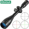 DIANA 6-24X50 caça tática mira óptica airsoft acessórios sistema de bloqueio airsoft escopo spotting para rifle de caça