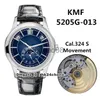 Inne zegarki Najlepsza jakość KMF 5205G-013 Komplikacje roczny kalendarz 40 mm cal.324 Automatyczne męskie zegarek skórzane paski na paski zegarki J230606