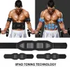 Portable Slim Equipment EMS Abdominal Muscle Stimulator Trainer USB Connect Abs Fitness Equipment Training Gear Muscles Electrostimulator Toner Massage 230605