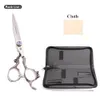 Scissors Shears Hair Scissors 6" Japan 440C Purple Dragon Professional Sharp Edge Hairdressing Shears Cutting Shears Thinning Scissors Set Z9006 230605