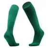 Chaussettes de sport Adulte Football Football Compression Bas Solide Enfants Enfants Long Tube Haut Baseball Hockey