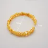 Charm Bracelets Luxury Ethiopian Gold Color Bangles For African Women Indian Middle Eastern Dubai Jewelry Bracelets Brazilian Bangles 230605