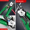 Pliers laoa 7インチ多機能対角線プライヤーワイヤカッター長い鼻板サイドカッターケーブルシアーズ電気技師プロフェッショナルツール230606