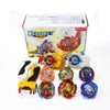 4D Beyblades Superking 6 Pcs Bey Heress Box Set с открытыми ERS и Grips Spinning Tops Подарок для детей 230605