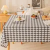 Nappe Rectangle de grande taille imperméable à l'eau anti-rétrécissement doux et résistant aux rides couverture en tissu décoratif pour la cuisine