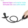 Inflatable Anal Dilator Massager Dildo Anal plug Adult Sex Toys For Men Anus Expandable Butt Plug With Pump Sex Toys for Wo