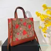 Designer -Arrival Strawberry Print Tote Bag Fashion Designers Handbag Totes Letter Large Capacity Shopping Bags Women Trendy Shoulder