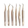 Tools False Eyelashes Grafting Tweezers Highprecision Easy Fan Eyelashes Planting Grafting Tweezers Special Tools For eyelash Artist