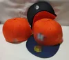 القبعات المركبة للرجال بالجملة Houston H Hip Hop Size Hats Caps Baseball Caps Adult Flat Flat for Men Women Full Ablicht H8-6.6