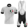 Jersey rowerowe zestawy drużyny sportowej w Meksyku Letnie koszulki z krótkim rękawem Outdoor Mountain Rower Riding Sportswear Set 230605