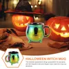 マグカップハロウィーンマグセラミック大釜の装飾コーヒーパーティーのお気に入り