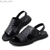 zomer hombre s sandalhas plage 39 slip sandalen leer op outdoor rubber praia sandaal sandalia platform slippers wandelen heren L230518