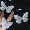 Choucong Sparkling Luxury Jewelry Internet celebridade 925 Sterling Silver Pave Full White Sapphire CZ Diamond Butterfly wings Women320Q