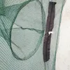 Accessoires de pêche Pliant Réseau Extérieur Renforcé 48 Trous Automatique Net Cage À Crevettes En Nylon Pliable Piège À Poisson Cast 230606