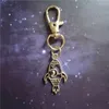 Keychains Space Craft Keychain Jewelry Antique Silver Color Charm Ship Key Ring Creative