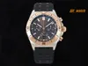 TF 2023New Mechanical Chronograph Watch Diameter 42mm med 7750 Automatisk lindningsrörelse Ratchet Bezel Sapphire Crystal Mirror Designer Watches