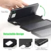 2 I 1 Löstagbar Solar Power Bank 8000mah Portable Fold Solar Panel Foldbar Waterproof Outdoor Solar Charger Power Bank med 4 solpaneler