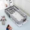 Bed Rails Travel Portable Baby Nest Playpen Bed Cradle Born Crib Foce Bed for Kids Baby Bassinet 230606