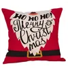 Подушка по подушке поперечной рождественской рождественский красный рисунок праздничные диванные подушки и наволочки Производители могут настроить оптом для распределения
