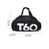 Yoga Bags Sport Gym Bag Men Women Outdoor Waterproof Separate Space For Shoes pouch Fitness Hide Backpack sac de 230605