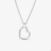 Miłość Naszyjnik wiszący serce do pandora Autentyczne srebrne srebrne biżuteria projektant Designer Naszyjniki dla kobiet dziewczyny