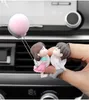 Car Air Freshener Lovely Car Odors Pendant Car Solid Perfume Car Aroma Diffuser Distributor Car Fragrance Lovely Couple Girl Boy Car Air Vent 230605