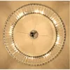 Chandeliers Nordic LED Pendant Lamps Lighting Modern Living Room Chrome Round Crystal Decorative Light Simple Luxury