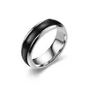 Rings Mood Emotion Feeling Rings For Women Men Stainless Steel Glazed Tone Fine Jewelry Gifts