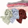 Scarves Pure Cotton Jersey Mercerized Beautiful Fashion Scarf Headscarf