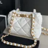 2023 new Designer bags Chain Pillow bag 3502 One Shoulder Messenger Underarm Handbag High Quality Fashion Classic Women's Genuine Leather bag Square Lattice Luxury