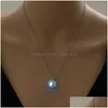 Pendant Necklaces Tree Of Life Glow In The Dark Necklace Fluorescent Light Diy Locket Chain For Wome Kids Fashion Jewelry Will And S Dhn59