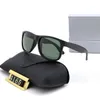 Роскошь 2023 бренд поляризованные мужчины женщины мужские женские пилотные пилотные солнцезащитные очки дизайнеры UV400 Sun Glasses Metal рама Polaroid