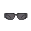 Designer solglasögon lyx klassisk triangel logotyp solglasögon för kvinnor män sommar strand semester uv skydd solglasögon hög kvalitet