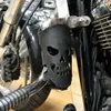 New Motorcycle Biker Drink Holder Leather Coffee Water Bottle Cup Holder with Skull Gift Auto Car-styling Bicycles Universal