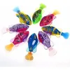 Novelty Toys Mini Electronic Fish Baby Summer Bath Toy Pet Cat Swimming Robot Fishes with LED Light Water Swim Pool Bathtub Game Christmas Birthday Gifts