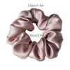 Headwear Hair Accessories 100% Pure Mulberry Silk Large Scrunchies Rubber Bands Ties Gum Elastics Ponytail Holders for Women Girls 16 Momme 35CM 230605