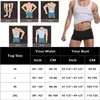 Men's Body Shapers Mens Compression Shirt Slimming Body Shaper Waist Trainer Vest Workout Tank Tops Abs Abdomen Undershirts Shapewear Shirts 230606