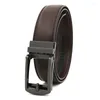 Ceintures Men Belt Metal Automatic Buckle Le cuir haute qualité pour le travail d'affaires STRAP CASSOIR ZDP001A