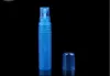 Blanda färger 100pcslot 5 ml Multicolor Transucens Plast Atomizer Bottle Travel Makeup Parfym Spray Refillable Bottle