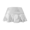 Sexy Clubwear Mini Bodycon Low Rise Solid Breathable Skirts Summer Women's Skirt Nightclub Party Falda 2023 G220606