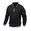 Hommes Vestes Hommes Bomber Veste Hommes Printemps Automne Casual Coupe-Vent Pilote Baseball Manteau Armée Cargo Vol Homme Vêtements