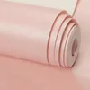 Tapeten Massive Wohnkultur moderne Farbe Pink Seiden Tapete für Wände Mädchen Schlafzimmer Nicht gewebtes Wallpapier Rollen dekorativ