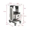 Machine ABS The Double Drawer Aluminum Alloy Trolley Stand For Beauty Machine Assembled Trolley Cart SPA