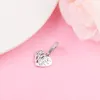 2023 nuevo abalorio colgante de Ángel y corazón de Plata de Ley 925 compatible con pulsera Pandora cuentas colgantes joyería DIY para mujeres envío gratis