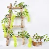 Decoratieve bloemen verbeterden 180 cm Wisteria Artificial Vine Garland Wedding Arch Decoratie nep planten gebladerte rattan achterblijvend klimop muur