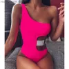 Women's Dome Cameras 2020 Sexy Leopard Shoulder Summer One Piece Swimsuit Beachwear Monokini Swim Wear Bathers Swimwear Women Bathing Suit T230606