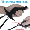 Gonfiabile Anal Plug Pompa Dilatatori Butt Plug per le donne Espansore anale Dilatatore vaginale Ano Pompa / Doccia Giocattoli adulti del sesso per uomini Gay L230518