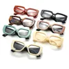 Montature per occhiali da sole Occhiali da vista con montatura grande quadrata vintage Occhiali con montatura in legno moda Occhiali da vista verdi ottici trasparenti da donna 230605