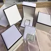 S Original Box White Leatherette Watch Boxes 0968 0970 0685 5700 Fashion Watch Box Watches Presentlådor310r